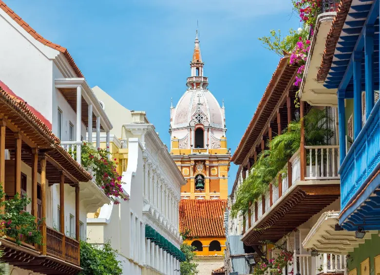 El departamento de Bolívar, con su capital Cartagena de Indias, ha sido el tercer receptor de turistas extranjeros en 2025 seguido por Bogotá y Antioquia. Foto: (Crédito Unsplash)