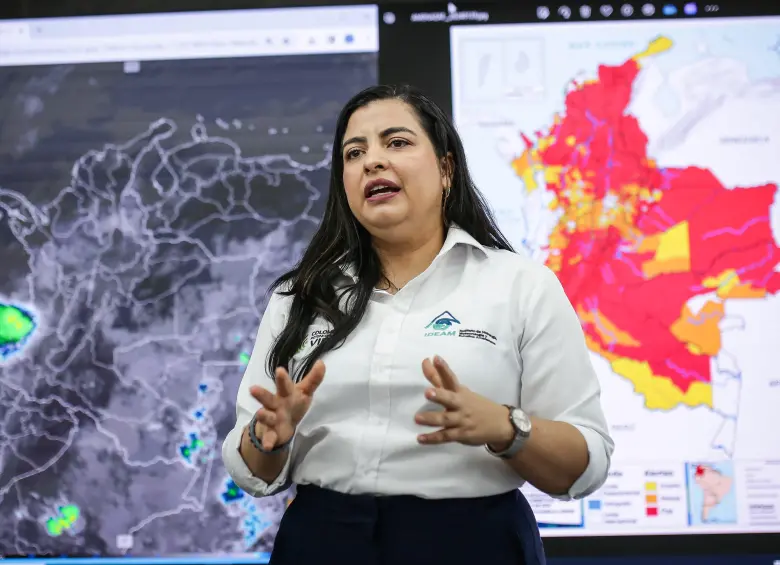 Ghisliane Echeverry Prieto, directora del Ideam. Foto: Colprensa - John Paz