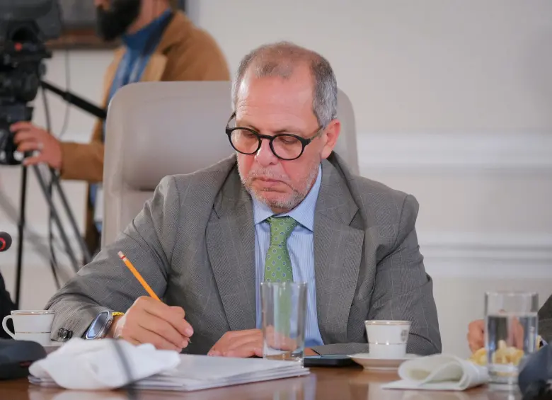Alfredo Saade solo estuvo dos meses al frente de la jefatura de despacho de la Presidencia de Gustavo Petro. FOTO COLPRENSA