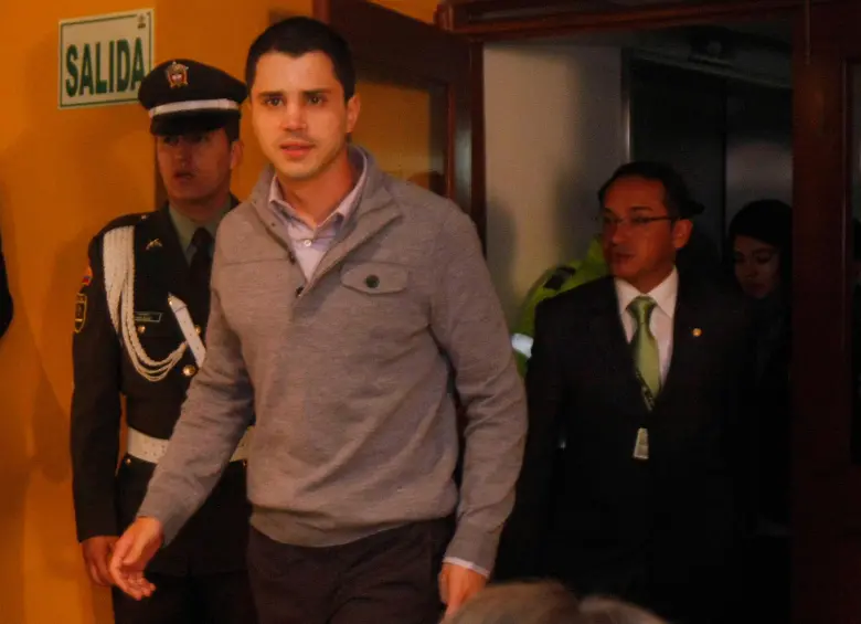 Tomás Uribe es hijo del expresidente Álvaro Uribe. FOTO COLPRENSA 