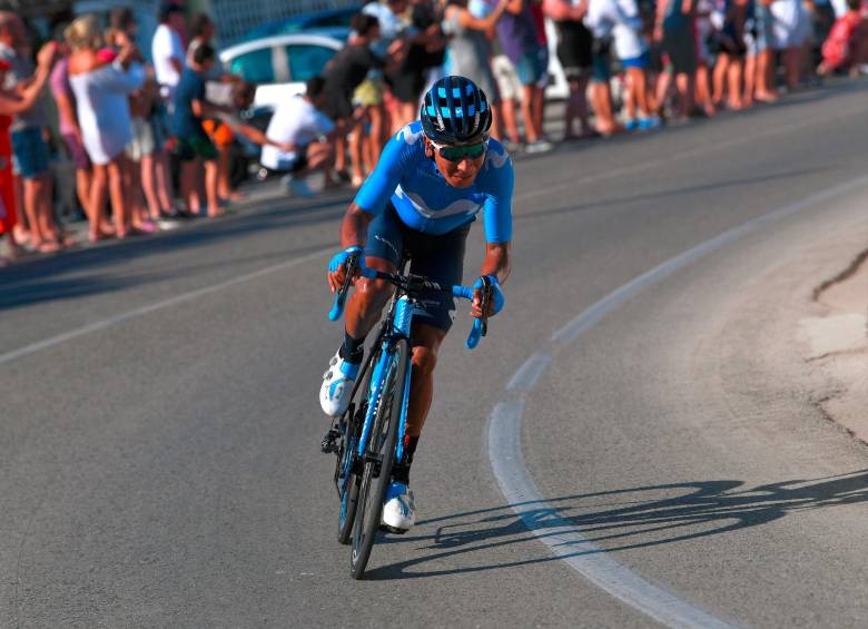 Nairo Quintana, una de las grandes figuras del Nacional. FOTO GETTY
