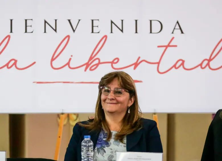 Ángela María Buitrago asumió como ministra de Justicia el 8 de julio de 2024. FOTO: Colprensa