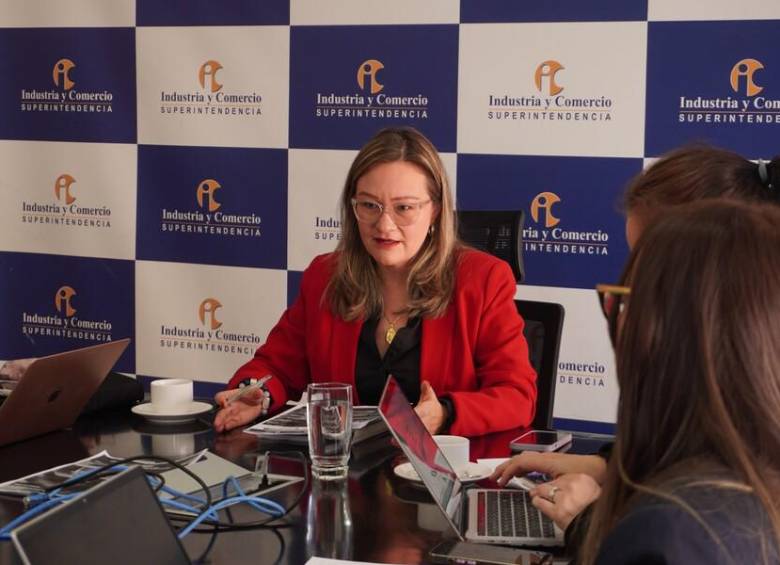 Cielo Rusinque, superintendente de Industria y Comercio. FOTO: SIC.