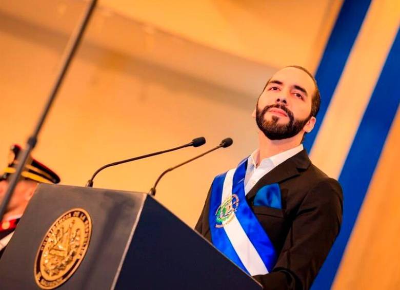 El presidente Nayib Bukele logró reelegirse en 2024 tras una reforma constitucional que lo avaló. FOTO COLPRENSA