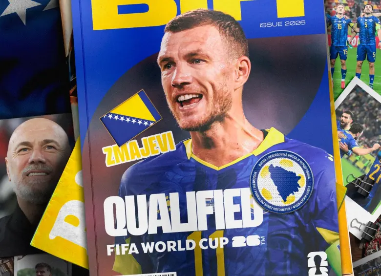 El delantero bosnio Edin Dzeko será el capitán de su equipo en el torneo. FOTO: Tomada de X @FifaWorldcup