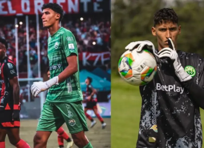 Kevin Cataño, de 22 años, fue la figura clave durante el partido entre Real Cundinamarca y Cúcuta Deportivo. FOTO: tomada de @kevin_catano_jimenez vía instagram. 