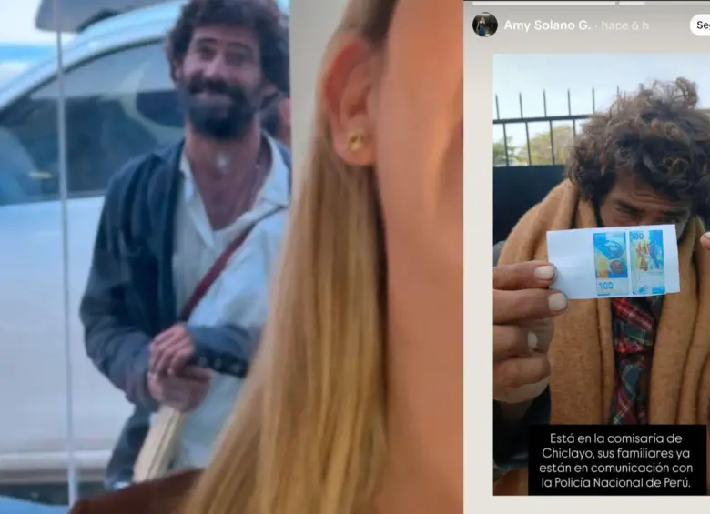 Diego Londoño es un hombre de 41 años del cual no se sabía nada desde hace dos años. Su familia volvió a tener información de él gracias a un video viral de TikTok. FOTOS: Capturas de video Amy Solano