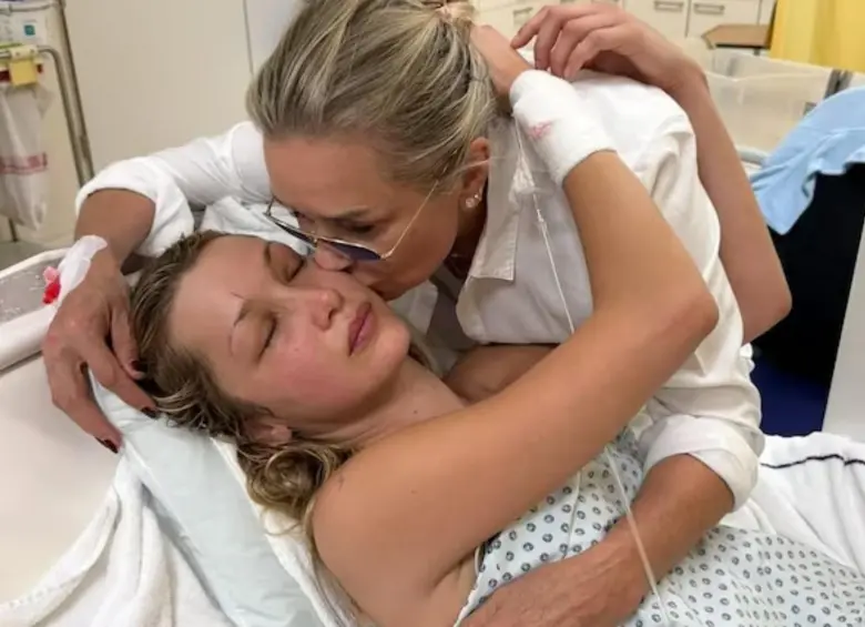 Por medio de una sentida publicación en redes sociales, la madre de Bella, Yolanda Hadid, dio a conocer unas imágenes inéditas sobre el estado de salud de su hija. FOTO: Redes sociales @yolanda.hadid