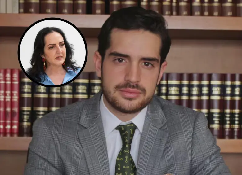 Juan José Lafaurie Cabal, hijo de María Fernanda Cabal y José Félix Lafaurie. Foto: Colprensa/Esneyder Gutiérrez.