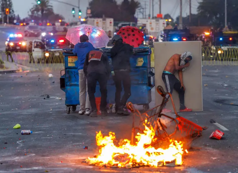 Las protestas iniciadas en Los Ángeles se han extendido a Chicago, Nueva York y Seattle. Foto: Getty Images