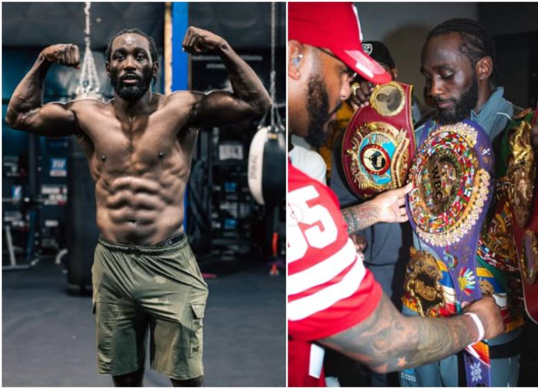 El peleador estadounidense de 37 años tuvo que subir de peso en poco tiempo y dos divisiones más para poder enfrentar al mexicano. FOTO: Redes sociales @tbudcrawford