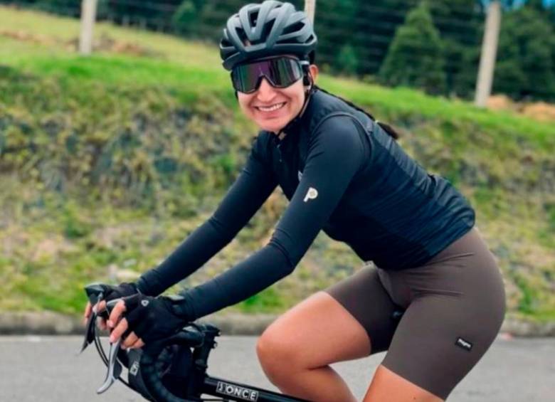 Daniela Bermúdez Caro comenzó a montar en bicicleta en medio de las restricciones de la pandemia de covid-19. FOTO: Tomada de X @UNPColombia