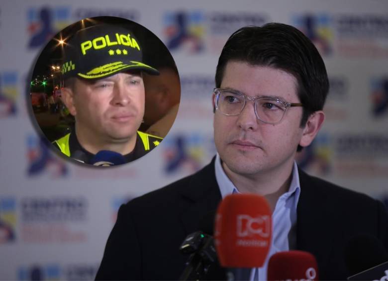El general Carlos Triana, director de la Policía Nacional, confirmó la aprehensión de un menor tras el atentado contra el senador Miguel Uribe. FOTO Colprensa-archivo