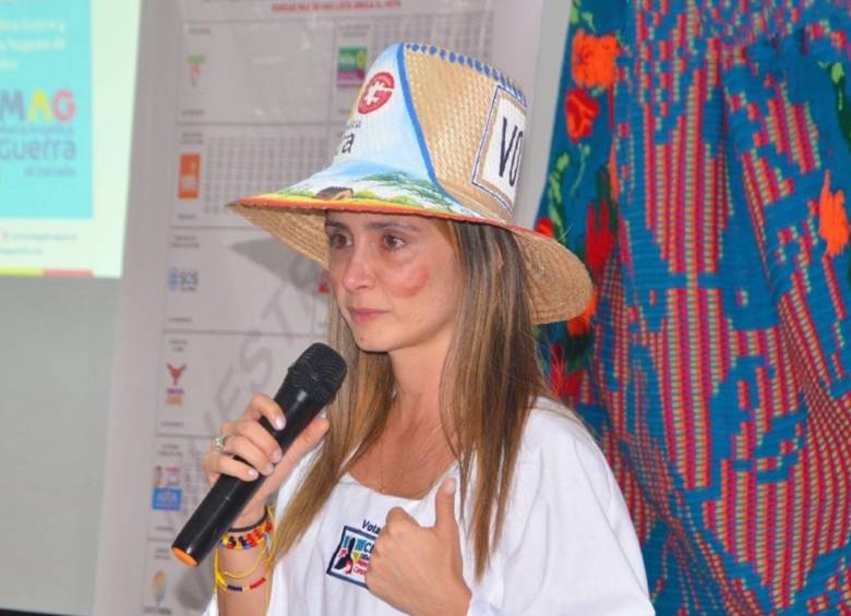La arquitecta sucreña ocuparía su primer cargo público en su carrera política. Foto: @maguerral