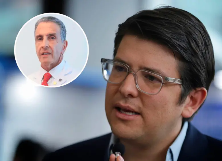 El medio Fernando Hakim ha tratado a Miguel Uribe Turbay desde que este ingresó a la Fundación Santa Fe el pasado 7 de junio. FOTOS: Colprensa y cortesía