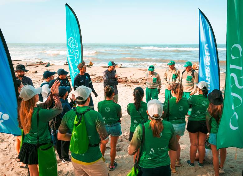 GreenSouls ha recolectado hasta 200 toneladas de basura en sus jornadas de limpiezas. FOTO CORTESÍA. 
