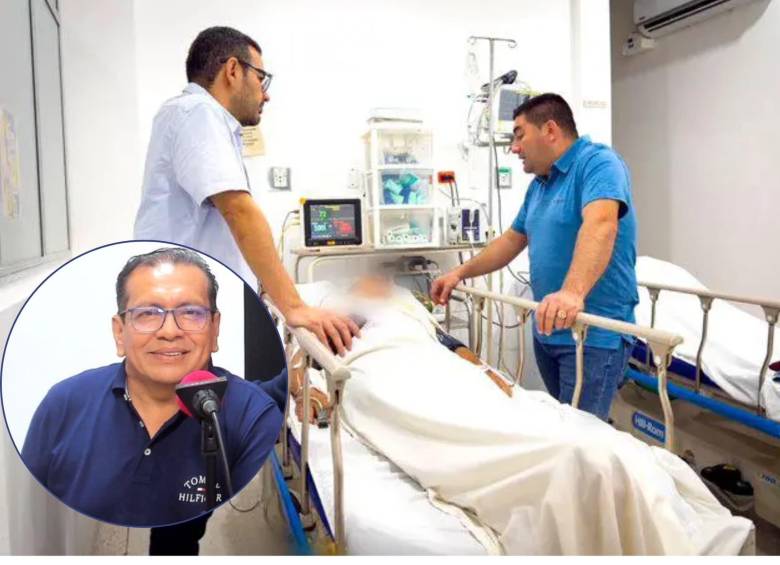 Periodista Gustavo Chica de Caracol Radio en El Guaviare, víctima de atentado. Foto: cortesía