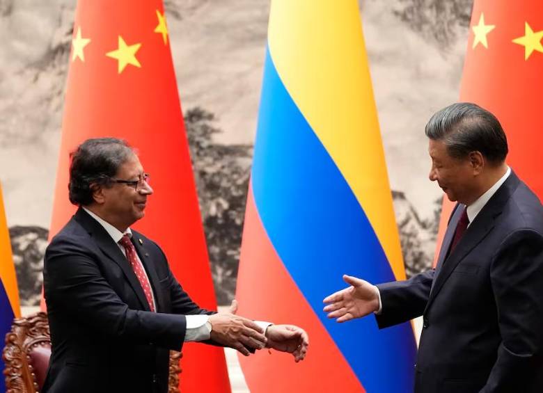 El presidente Gustavo Petro, horas después de aterrizar en China, confirmó que Colombia se sumará al acuerdo multilateral para ingresar a la denominada nueva Ruta de la Seda. Foto: Getty