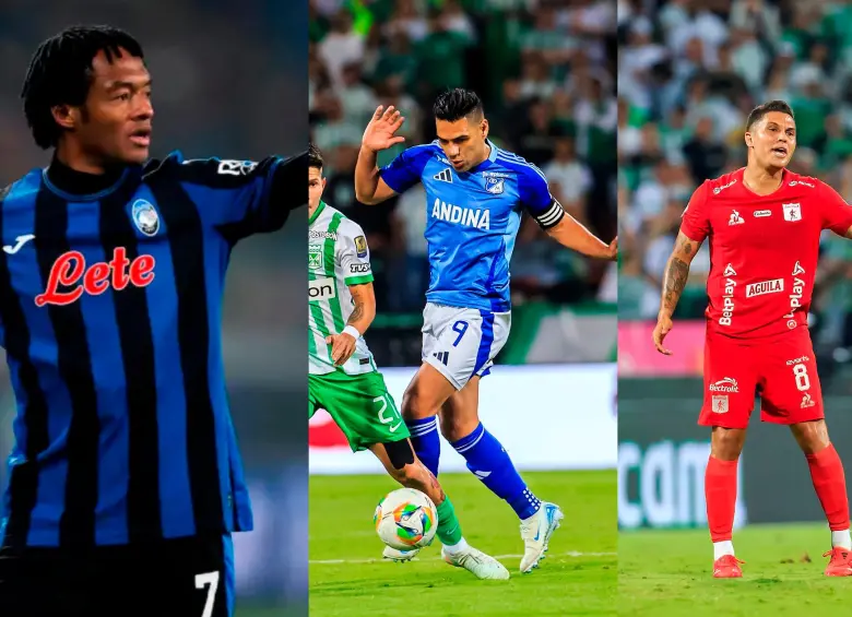 El futbolista antioqueño Juan Guillermo Cuadrado terminó contrato con el Atalanta de Italia y se encuentra en territorio nacional. FOTOS: EL COLOMBIANO Y GETTY
