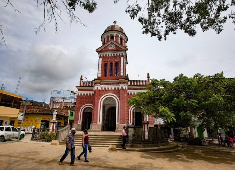 Patrimomial parroquia de Campamento. FOTO: ARCHIVO EL COLOMBIANO