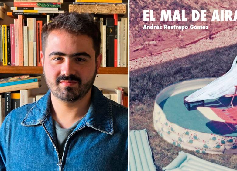 Andrés Restrepo Gómez es el autor de Mal de Aira, la novela ganadora del Tigre Juan. FOTO cortesía.
