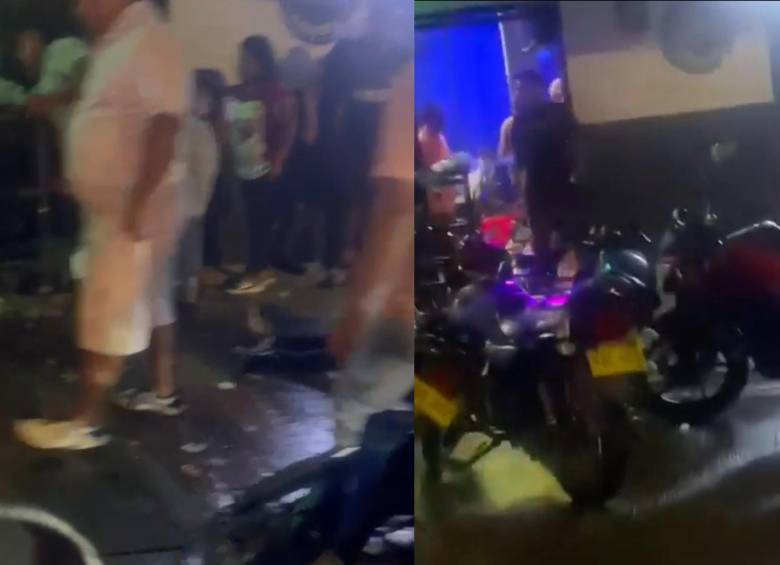 Imágenes de los momentos después de la masacre. FOTO: CAPTURAS DE VIDEO/ X