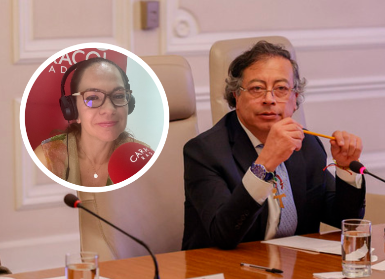 La comunicadora alertó que la violencia impulsada por Petro cada día es más agresiva en su contra y “en cualquier momento va a pasar de las redes sociales a la realidad”. FOTO: PRESIDENCIA/ARCHIVO PARTICULAR