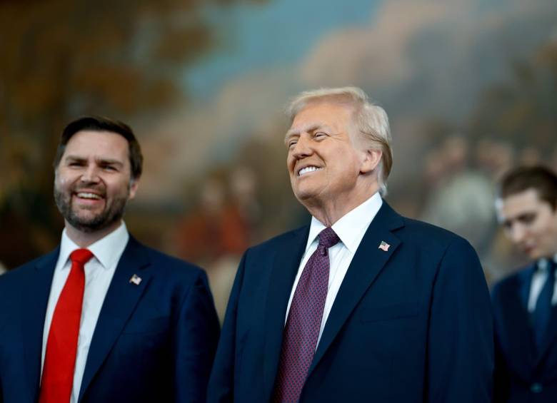 JD Vance y Donald Trump. Fotografía remitida a medios de comunicación