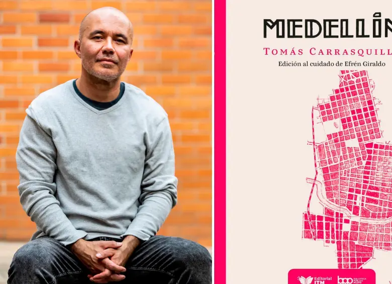 El profesor Efrén Giraldo estuvo al frente de la edición de Medellín, de Tomás Carrasquilla. Foto: EL COLOMBIANO.