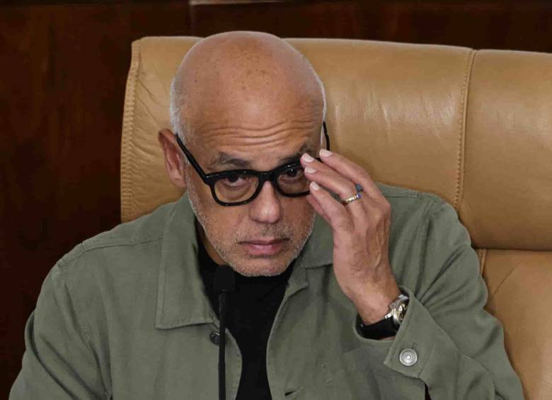 En entrevista con EL PAÍS España, el presidente de la Asamblea Nacional venezolana y hermano de Delcy habló sobre las teorías de “traición” dentro del régimen tras la captura de Maduro. Foto: AFP. 