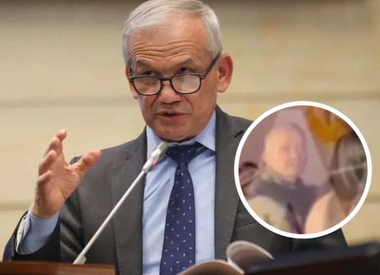 El exdirector del Departamento Administrativo de la Presidencia es requerido por la Justicia colombiana por el escándalo de la Unidad Nacional para la Gestión del Riesgo. FOTO: Colprensa y captura de video