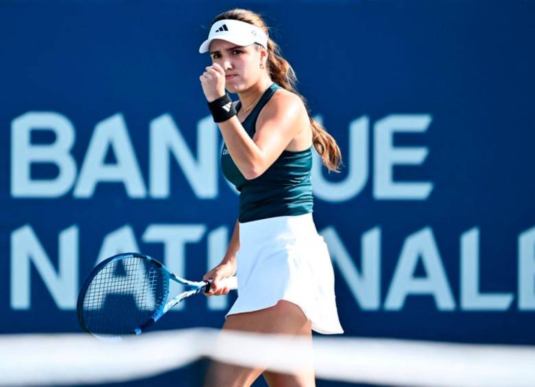 La tenista cucuteña Camila Osorio perdió en octavos de final del WTA 500 de Guadalajara. FOTO TOMADA X @CamiOsorioTenis