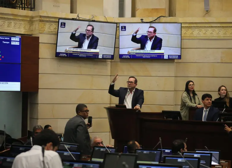 Lidio García, presidente del Senado, invitó a la transparencia. Foto: Senado