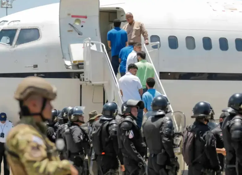 252 venezolanos presos en las cárceles de Nayib Bukele fueron liberados por órdenes del gobierno de Donald Trump a cambio de 10 estadounidenses detenidos en Caracas. FOTO: XINHUA