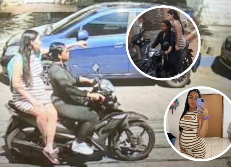 Desaparecida el 16 de julio tras abordar una motocicleta, la joven de 21 años fue brutalmente asesinada y despojada de la bebé que esperaba. FOTO: Tomada de redes sociales y captura de video