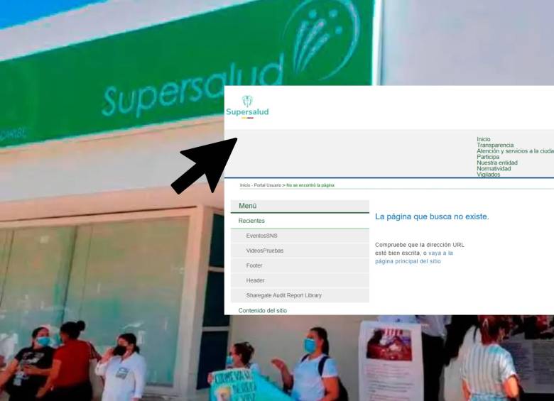 Así lo reportaron usuarios en redes sociales. FOTO: REDES SOCIALES Y CAPTURA DE PANTALLA.