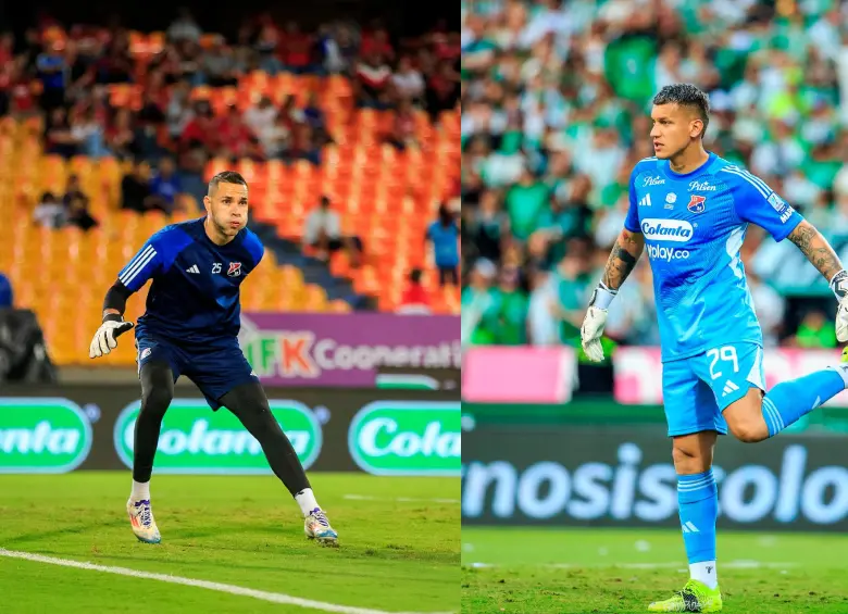 Éder Chaux ha sido el titular del Medellín en los últimos 10 partidos que ha disputado. En ellos, le han encajado siete goles. A Washington Aguerre, que tapó los 4 primeros, también le celebraron 7 tantos. FOTOs Camilo Suárez
