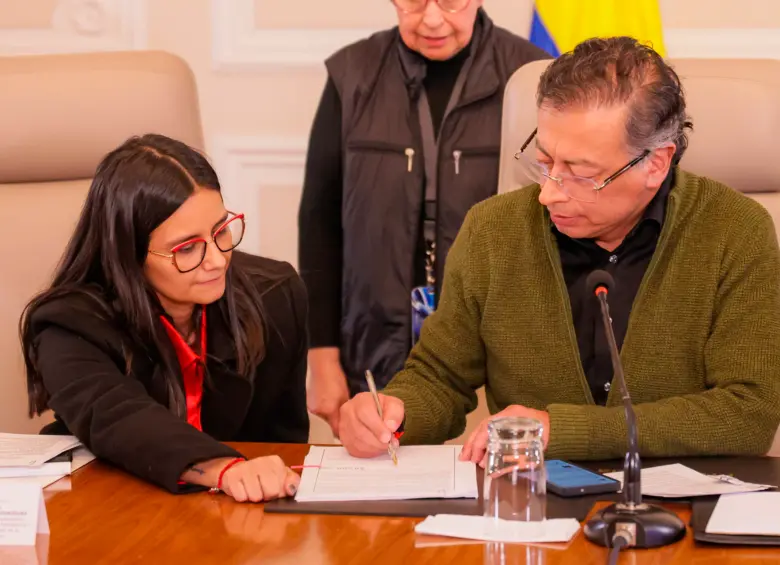 Rodríguez insistió en que ha trabajado “como una hormiga sin tanta visibilidad ni tanto impacto mediático”. Además, dijo ser una “convencida de este proyecto político”. FOTO: PRESIDENCIA