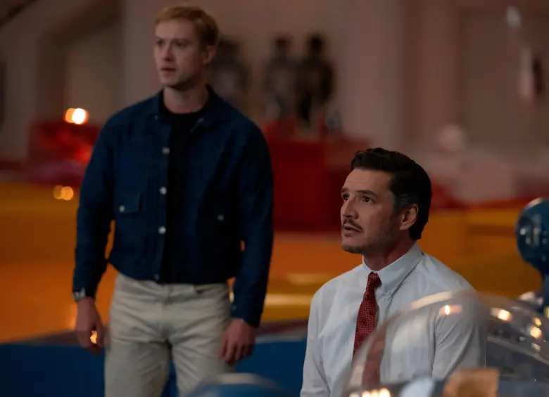 Joseph Quinn y Pedro Pascal en Los 4 fantásticos: primeros pasos. FOTO Cortesía Marvel.