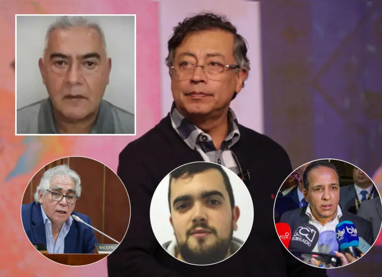 Varios funcionarios del gobierno Petro habrían sido emisarios ante el abogado del contrabandista Diego Marín, conocido como alias Papá Pitufo. FOTOS: Colprensa y cortesía