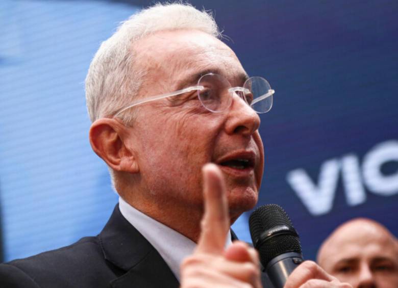 El expresidente señaló que el Gobierno de Gustavo Petro ha sido “permisivo con los delincuentes”. Foto: Colprensa.