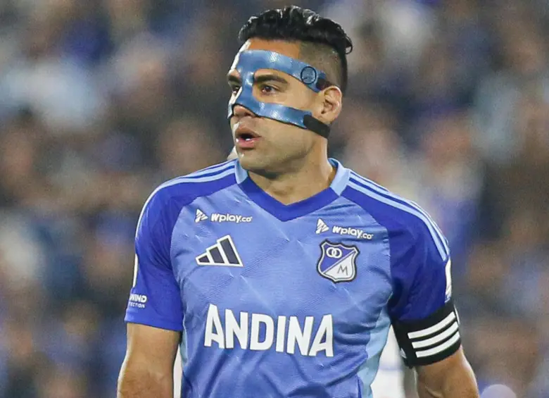Durante su paso por Millonarios, Falcao García jugó solo 29 partidos y marcó 11 goles. FOTO: Colprensa