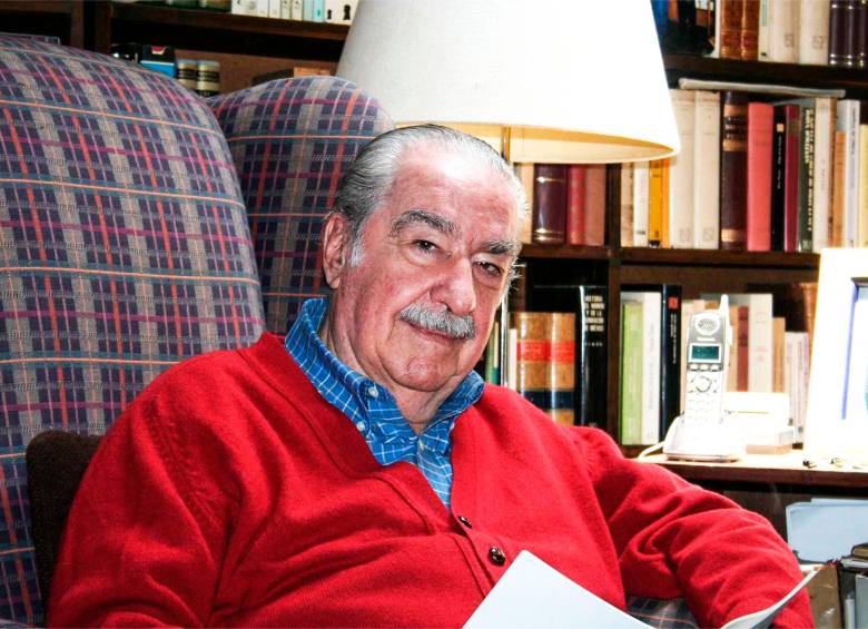 El escritor Álvaro Mutis nació en Bogotá el 25 de agosto de 1923 y murió en México el 22 de septiembre de 2013. Foto: Colprensa.