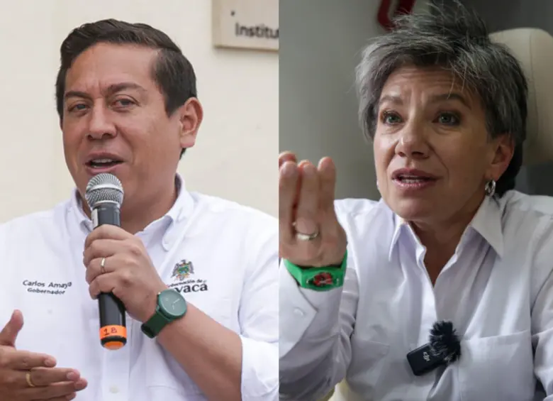 Carlos Amaya es gobernador de Boyacá por segunda vez y, pese a haber apoyado a Rodolfo Hernández en 2022, hoy es uno de los más fieles aliados del gobierno Petro. Foto: Colprensa.