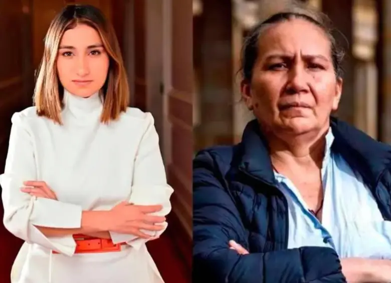 Laura Sarabia, exjefe de gabinete de la Presidencia de la República, y Marelbys Meza, exniñera. FOTO: Cortesía y redes sociales Laura Sarabia Laura Sarabia, exjefe de gabinete de la Presidencia de la República, y Marelbys Meza, exniñera. FOTO: Cortesía y redes sociales Laura Sarabia