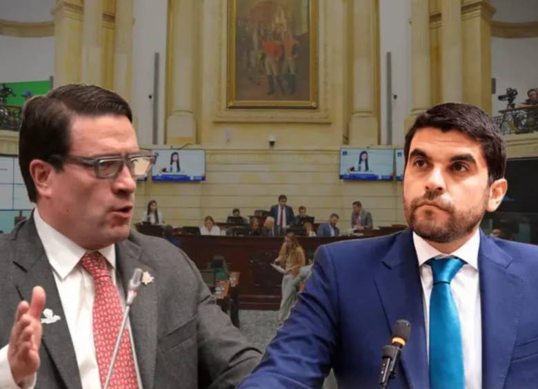 El ministro de Justicia y de Interior (e) Iván Cancino ha impulsado la Ley de Sometimiento, cuyo coordinador ponente es el senador Hernán Cadavid. Foto: Prensa Senado y @hernancadavidma