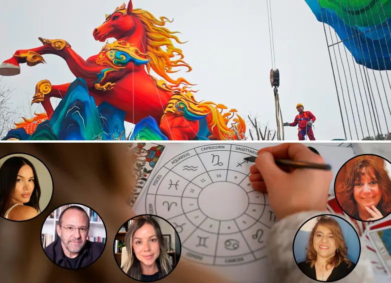 Mia astral, José Millán, Sara Rivera, Távata y Ludovica Squirru Dari han hablado en sus canales de redes sociales sobre lo que trae este 2026 y lo han denominado, al unísono, el año del reinicio y la transformación. FOTOS Cortesía y Getty 