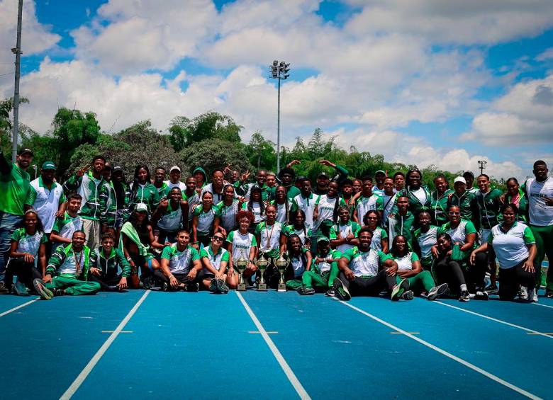 Antuoquia evidencia futuro en el atletismo. FOTO LIGA DE ATLETISMO DE ANTIOQUIA