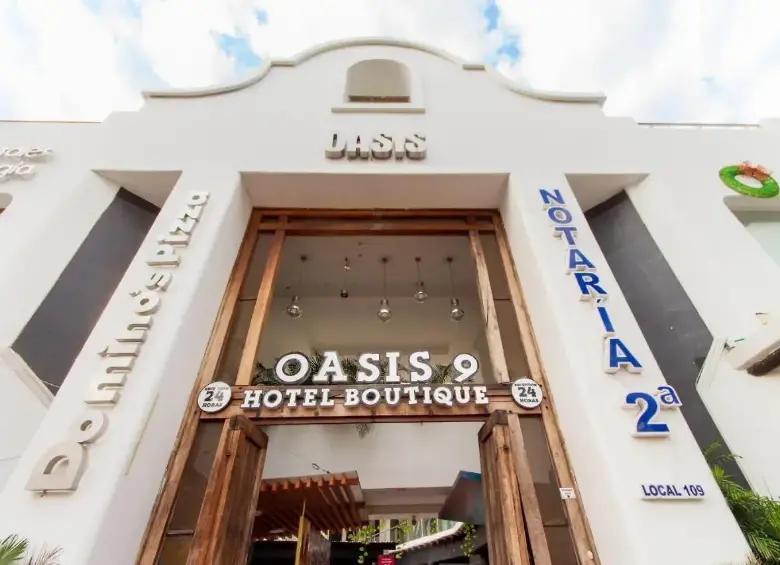 Hotel Oasis Boutique, uno de los bienes en Girardot vinculados al proceso contra Charlie Zaa. Imagen tomada de, los hoteles Cundinamarca. 