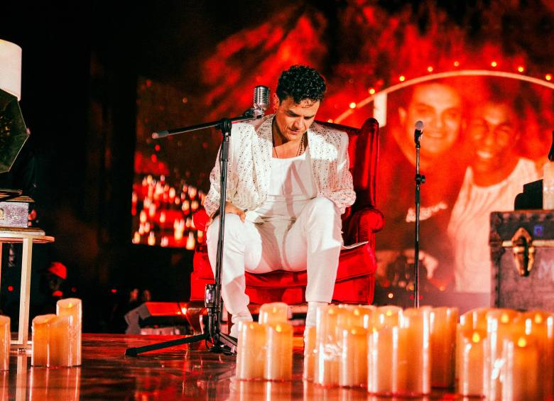 Silvestre Dangond cantó un poco más de cuatro horas en Medellín en su gira El último baile. FOTO Cortesía José Maestre